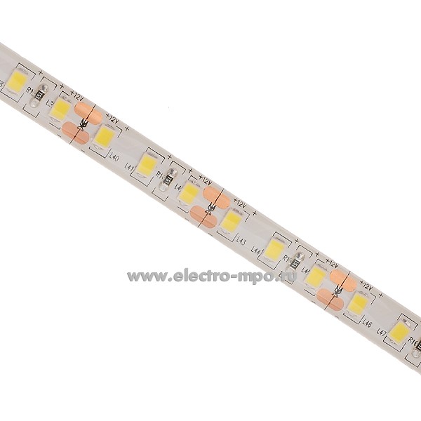 С1007. Лента светодиодная 501520 GLS-2835-120-9,6-12-IP65-PRO-6 48Вт 6500К 12В пост. тока 5м (General)