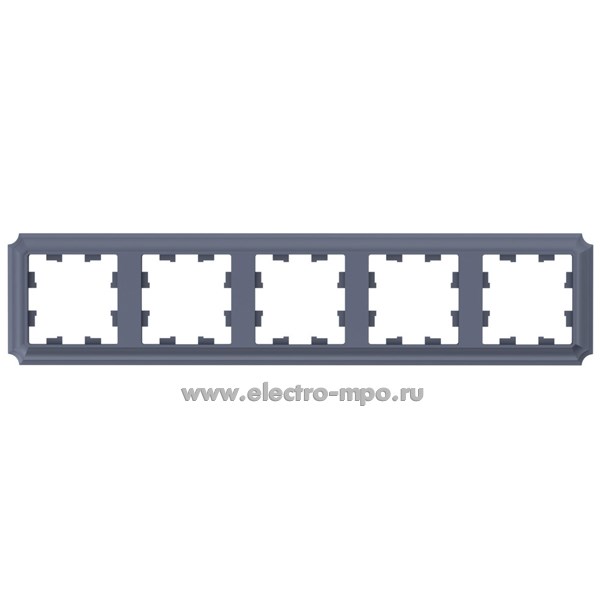 Ю3850. Рамка-5 AtlasDesign Antique ATN100705 универсальная грифель (Systeme Electric)