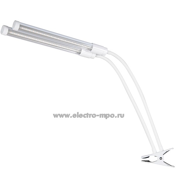 С2233. Светильник Б0039171 FITO-20W-ALED 12Вт 230В светодиод на прищепке для подсветки растений IP20 (ЭРА)