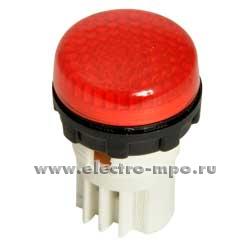 А5600. Светосигнальная арматура S222K красная с неоновой лампой 220В (EMAS Турция)