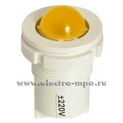 А5643. Светосигнальная арматура СКЛ11А-Ж-2 желтая 220В со светодиодом (Реле и автоматика)