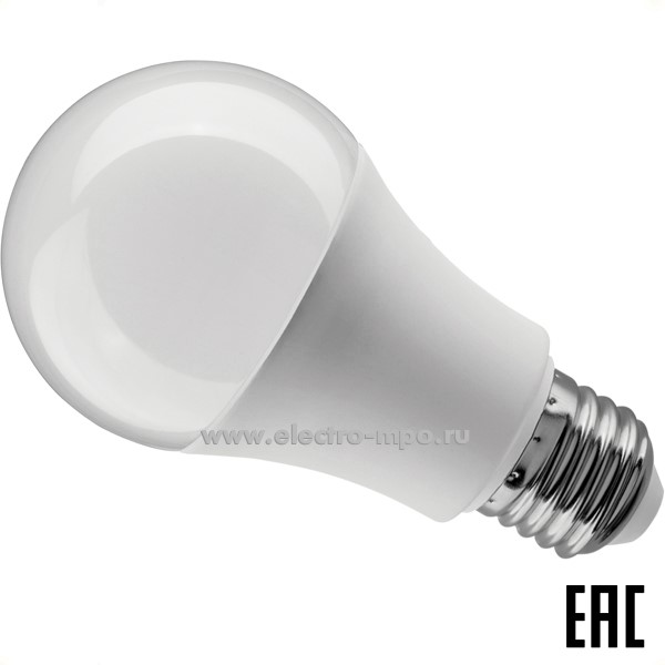 Л15. Лампа 25Вт 90447 OLL-A60-25-230-4K-E27-PROMO 2100Лм 4000К светодиодная "груша" х/б свет (ОНЛАЙТ)