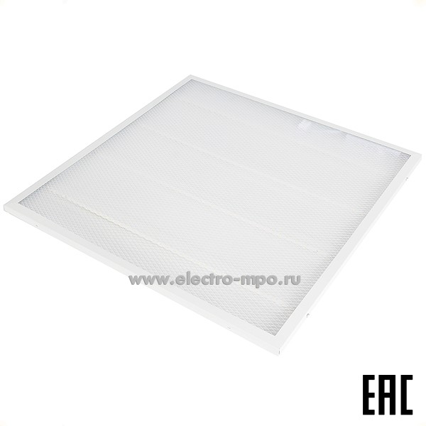 С1819. Светильник 414209 GLL-SM-600-36-IP40-6 36Вт 6500К 3800Лм светод. универс. 595х595 призма (General)