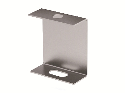 М24. Скоба BML1007HDZ PL облегченная для подвеса лотка, горячеоцинкованная (ДКС)