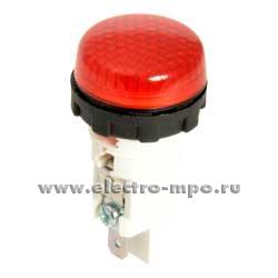 А5686. Светосигнальная арматура S224K7 красная цоколь ВА9s без лампы (EMAS Турция)