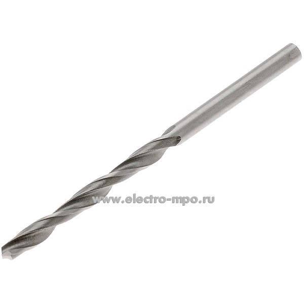 И7440. Сверло 4,0х75мм по металлу с цилиндрическим хвостовиком (Россия)