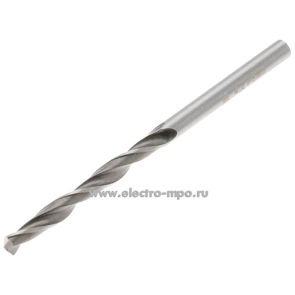 И7442. Сверло 4,2х75мм по металлу с цилиндрическим хвостовиком (Россия)