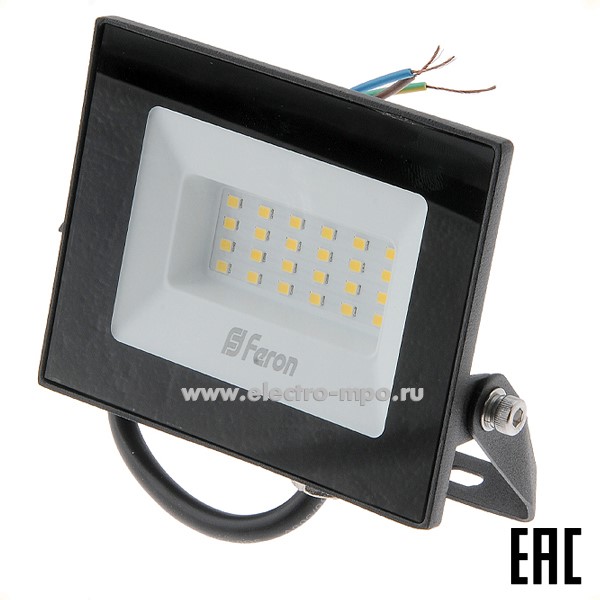 С0589. Прожектор 29495 LL-920 220В 30Вт 2850Лм 4000К светодиодный IP65 (Feron)