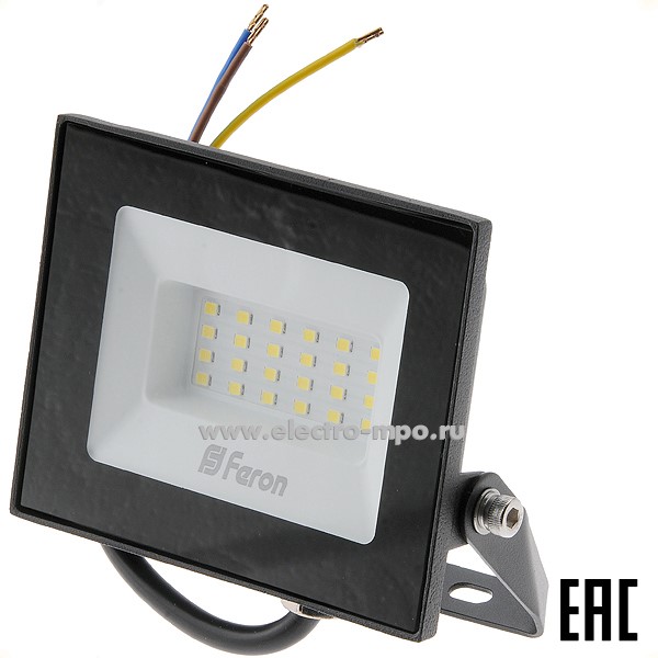С0590. Прожектор 32101 LL-920 220В 30Вт 2850Лм 6400К светодиодный IP65 (Feron)