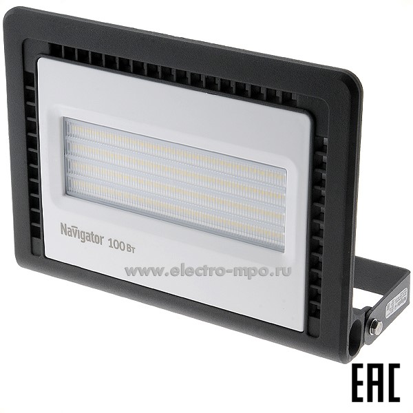 С0510. Прожектор 14150 NFL-01-100-6.5K-LED 220В 100Вт 8100Лм 6500К светодиодный IP65 (Navigator)