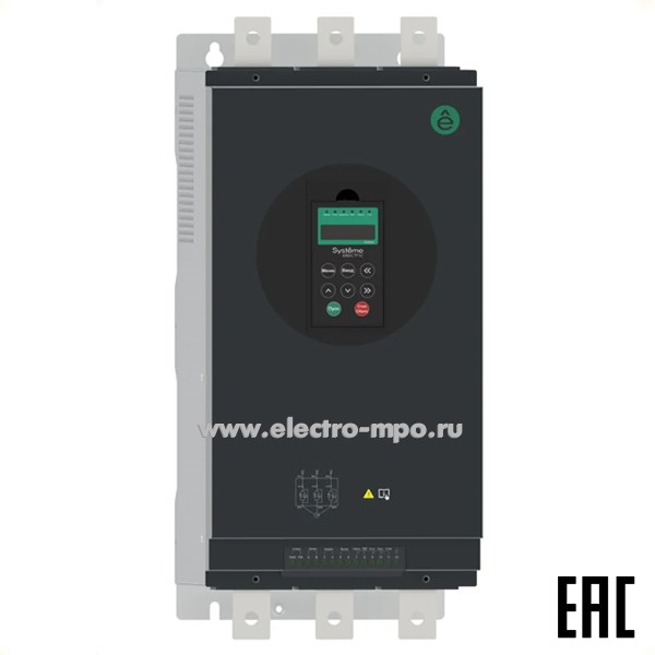 Э1270. Устройство плавного пуска со встроенным байпасом STS22C13N4X 132 кВт (Systeme Electric)