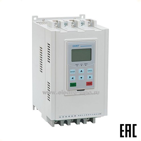Э1150. Устройство плавного пуска 438266 NJR5-60/ZX3 60А 30 кВт со встроенным байпасом (CHINT)