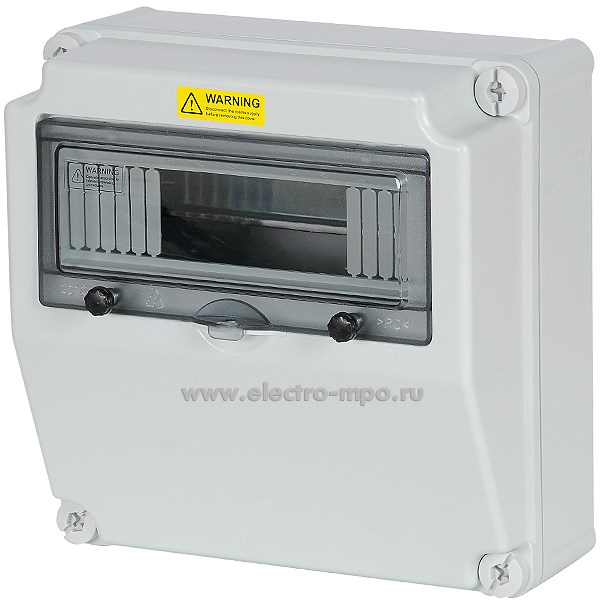 Е4800. Бокс LEE282815 IP67 на 12 модулей 342х280х155мм с прозрачной дверью (Электромонтаж)