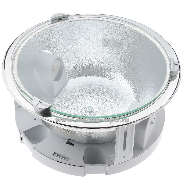 27157.С7157 Светильник S21/1/CR 2х18Вт G24d-2 Down light, с ПРА, со стеклом, хром (Future plast, Италия)