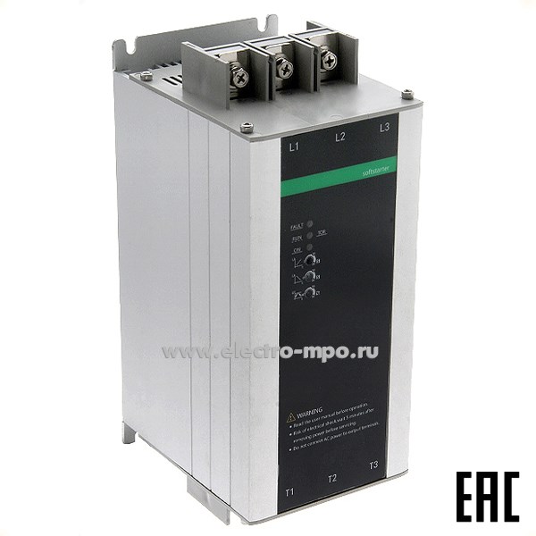Э1236. Компактное устройство плавного пуска со встроенным байпасом AJR3-NX 11 кВт ADL24-057 (Andeli)