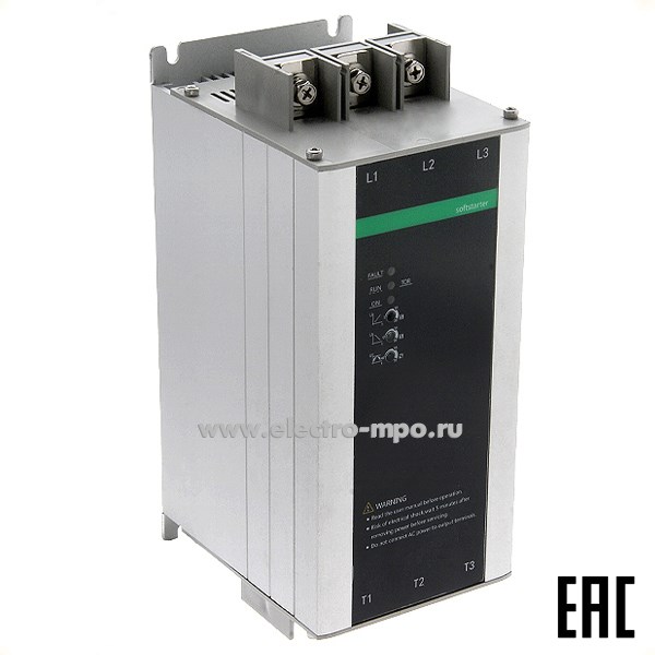 Э1238. Компактное устройство плавного пуска со встроенным байпасом AJR3-NX 18,5 кВт ADL24-059 (Andeli)