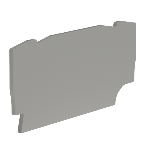 К23. Крышка ZEFC221GR для клеммы 4 точки подключения на 2,5 кв.мм (замена на  (ДКС)