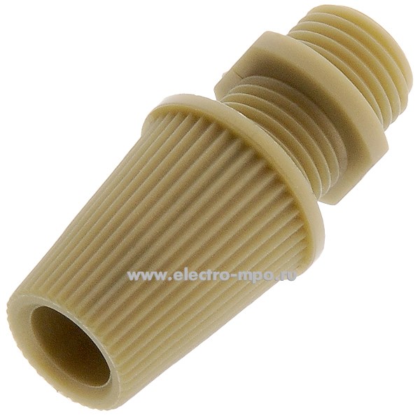 Р0959. Зажим-наконечник N-(5915A+5905A/////46)PP D-15мм L-29мм комплект, полипропилен золотой (Китай)