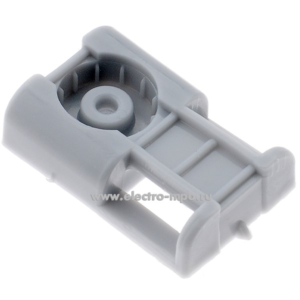 Г7259. Площадка 07-2108 монтажная под хомут, серая (Rexant)