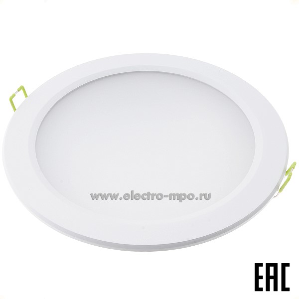 С0859. Светильник 94838 NDL-P1-25W-840-WH-LED 25Вт 2200Лм 4000К светодиод. встр. белый IP44 (Navigator)