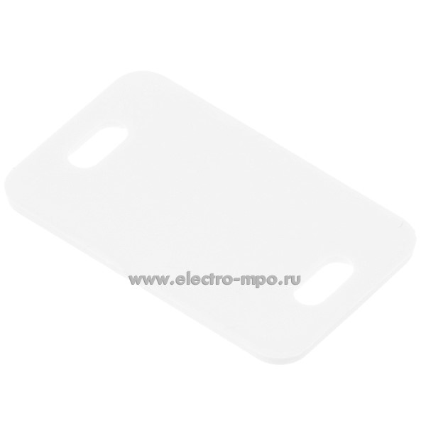 М2923. Бирка 2104291 маркировочная 26,4х16,2х0,8мм под хомуты (ДКС)