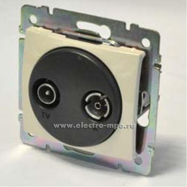 Р7739. Механизм Valena 774332 TV-R розетки для кабельной сети с/п бежевый (Legrand)