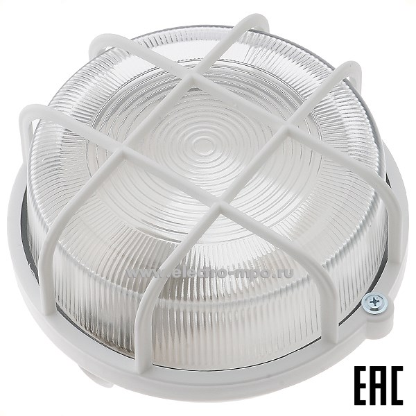 С3236. Светильник НПП 03-100-010.2/110 "Луна 10" 100Вт Е27 настенно-потолочный с решёткой IP54 (Владасвет)