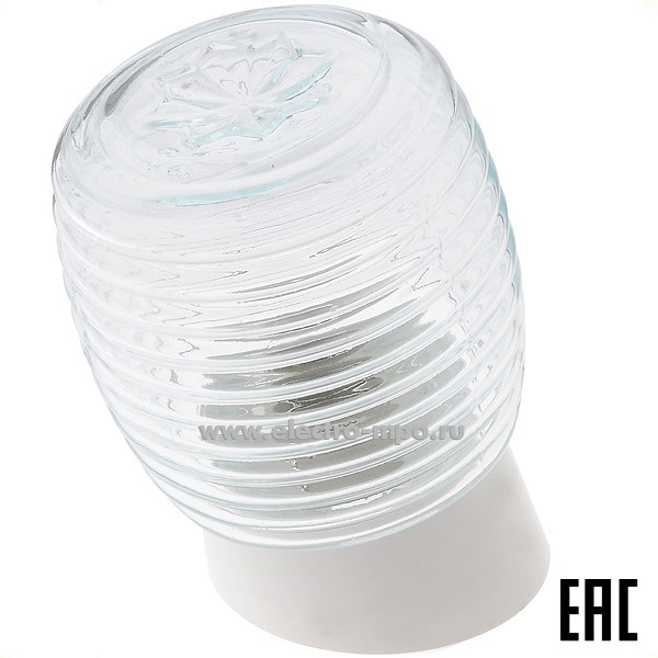 С3274. Светильник НББ64-60-111 "Бочонок" 60Вт Е27 основание косое белое IP44 (МПО Металлпластизделие)