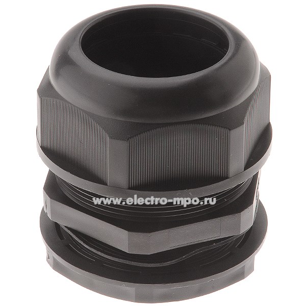 Т2426. Сальник 32166DEK КВ102-50-IP68 MG50 с контргайкой (D кабеля 30-42 мм, IP68) (DEKraft)