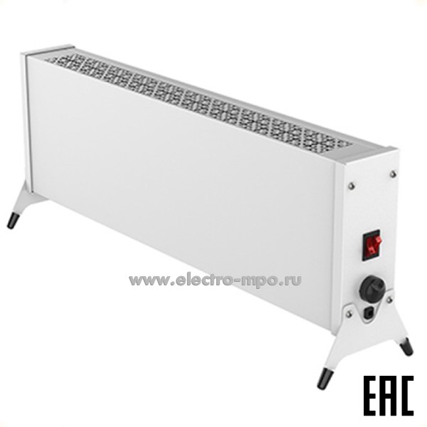 Б87. Электроконвектор 60-0123 Такса механический термостат 2кВт (Rexant)