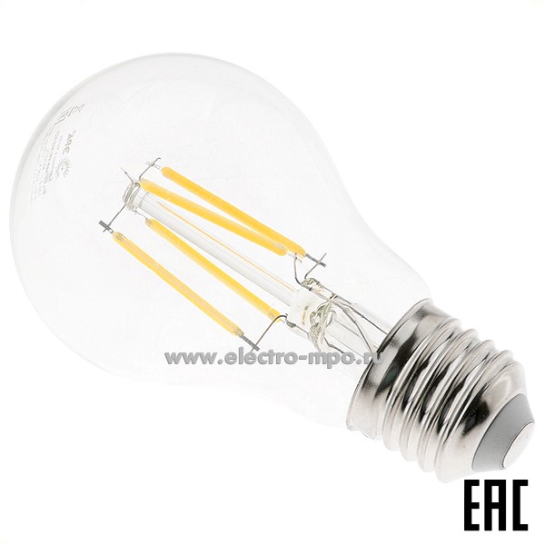 Л0003. Лампа 11Вт Б0035025 F-LED A60-11W-827-E27 1430Лм 2700К светодиодная "груша" т/б свет (ЭРА)