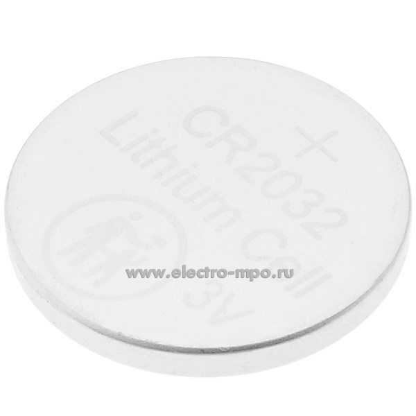 С9121. Элемент питания C0038448 CR2032-1BL литиевый (ЭРА)
