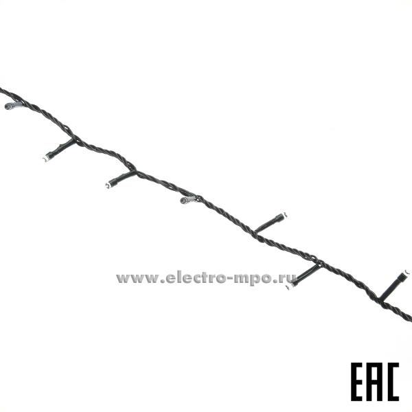 С5040. Светодиодная гирлянда "Нить" 61821 NGF-S01-200B 220В 11,5м 200LED синий IP20 (Navigator)