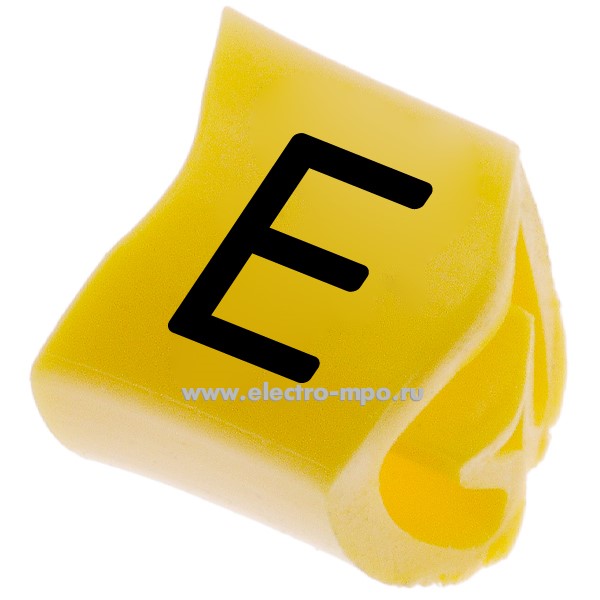М35. Маркер PA-10003BV40.E символ "E" 1,5-4,0 мм2 (Partex)