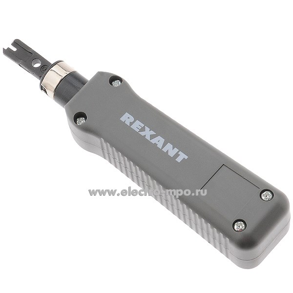 И5703. Инструмент 12-4222 Rexant HT-3240 тип 110 для заделки и обрезки витой пары (Rexant)