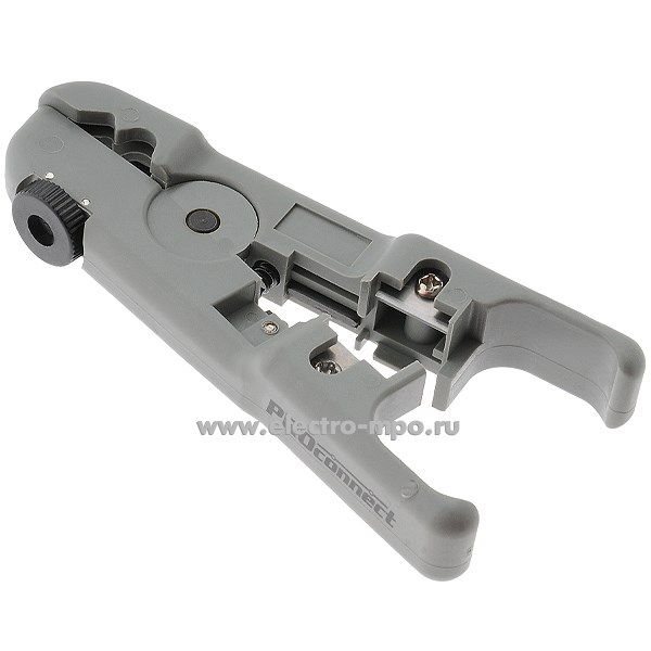 И5715. Инструмент 12-4042-4 Proconnect HT-S-501В для зачистки и обрезки витой пары (Rexant)