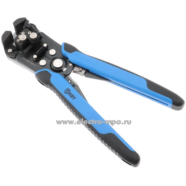И5742. Съемник 69476 WS-12 "Ягуар" для снят.изоляц.провод. 0,05-10кв.мм автомат. многофункц. стриппер (КВТ