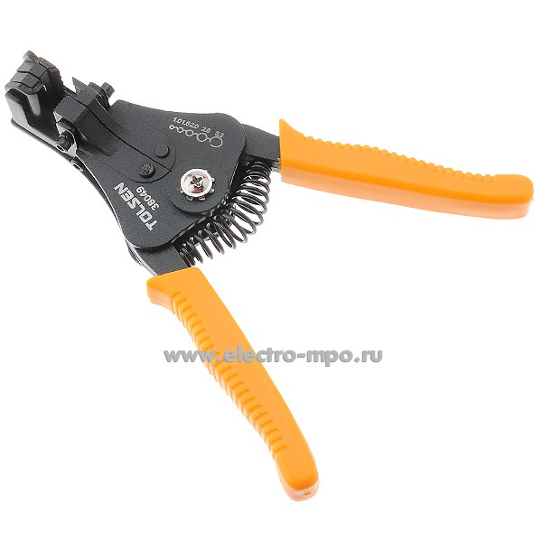 И5769. Съемник 38049 изоляции автоматический стриппер 1.0/1.6/2.0/2.6/3.2мм (Tolsen Китай)