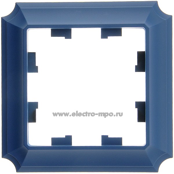 Ю3861. Рамка-1 AtlasDesign Antique ATN101101 аквамарин (Systeme Electric)