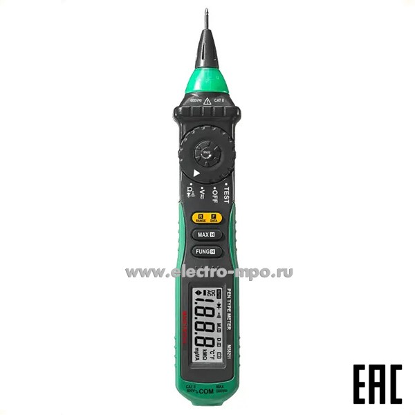 И48. Цифровой 13-2044 мультиметр-пробник MS8211 (Mastech)