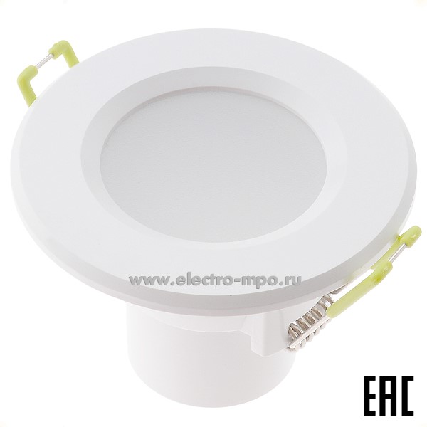 С0850. Светильник 94820 NDL-P1-5W-830-WH-LED 5Вт 350Лм 3000К светодиодный встр. R50 белый IP44 (Navigator)