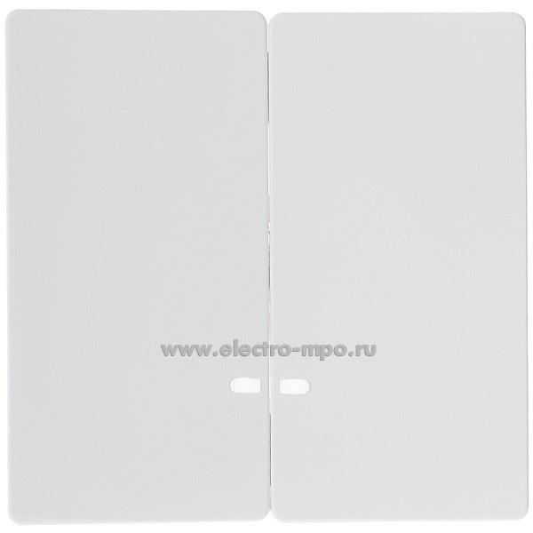 33143. Ю3143 Клавиша-2 Merten D-Life MTN3420-6035 с окном подсветки белый лотос (Schneider Electric)