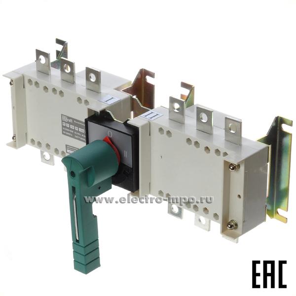Б6680. Рубильник реверсивный 40204DEK 3Р 125А на монтажную плату тип S (DEKraft)