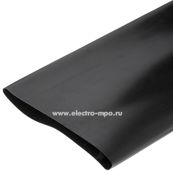 Т3228. Трубка 64911 СТТК 200/55 термоусаживаемая с клеем чёрная L=1.22м (КВТ Калуга)