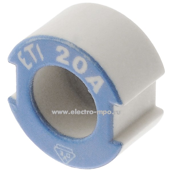 58906.А8906 Центрирующая вставка VDII 2342006 20А синяя для держателя с цоколем Е27 (ETI Словения)