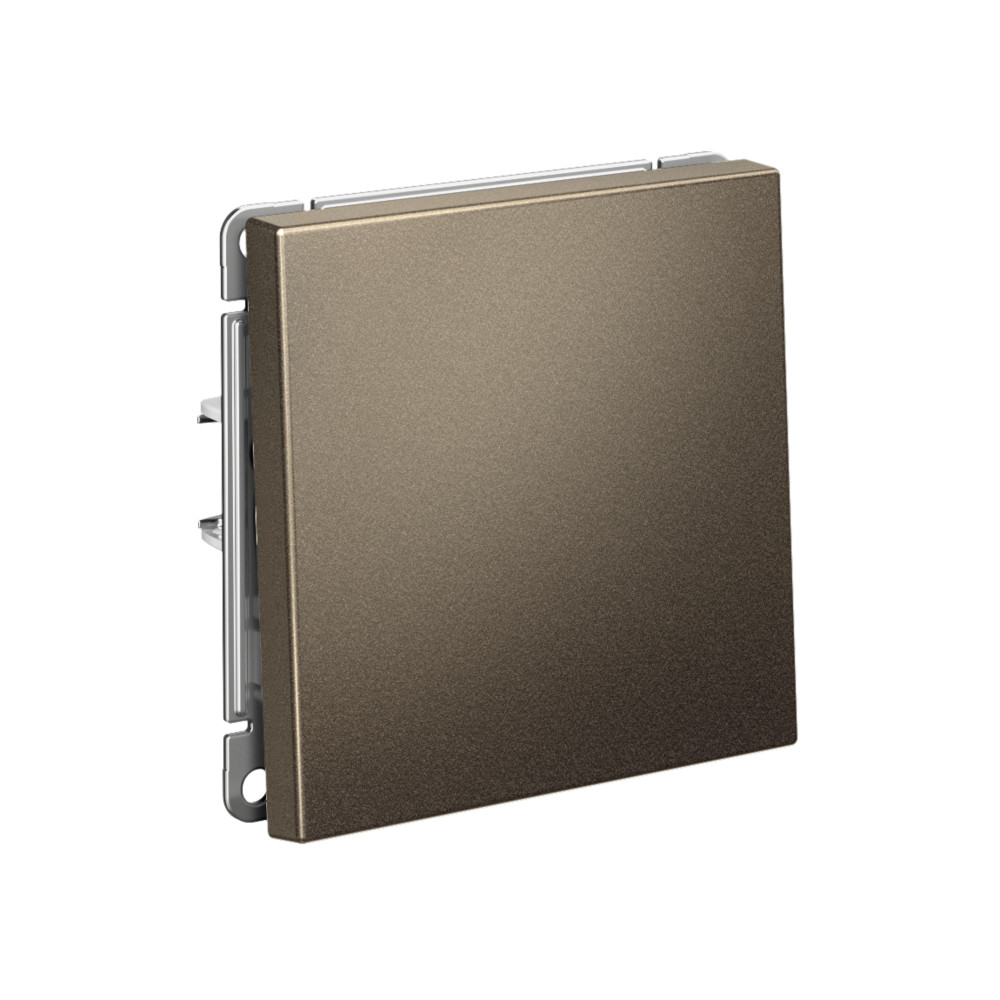 Р34. Механизм ArtGallery GAL000661S переключателя 1 кл. безвинт. зажим с/п  мокко (Systeme Electric)