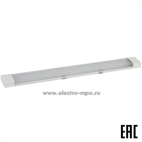 С30. Светильник Б0045361 SPO-532-0-65K-018 18Вт 1500Лм 6500К светод. линейный, призма IP20 (ЭРА)