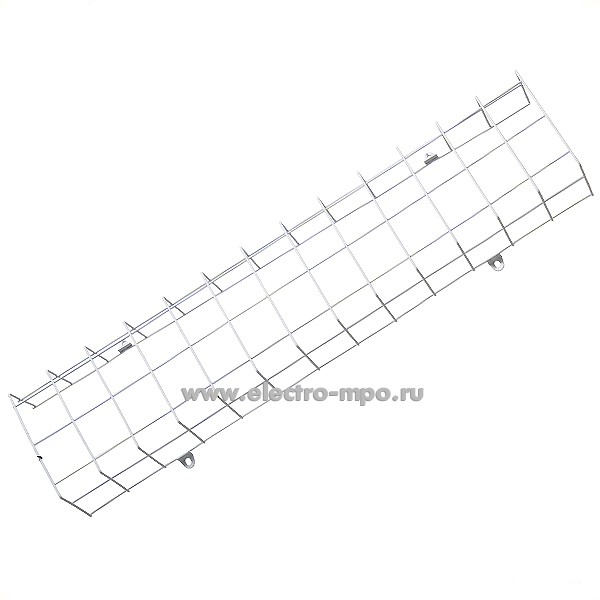 С12. Решётка Б0065023 SPP-BAR-690-140 защитная для светильника SPP-201, SPP-3 690х188х95мм белая (ЭРА)