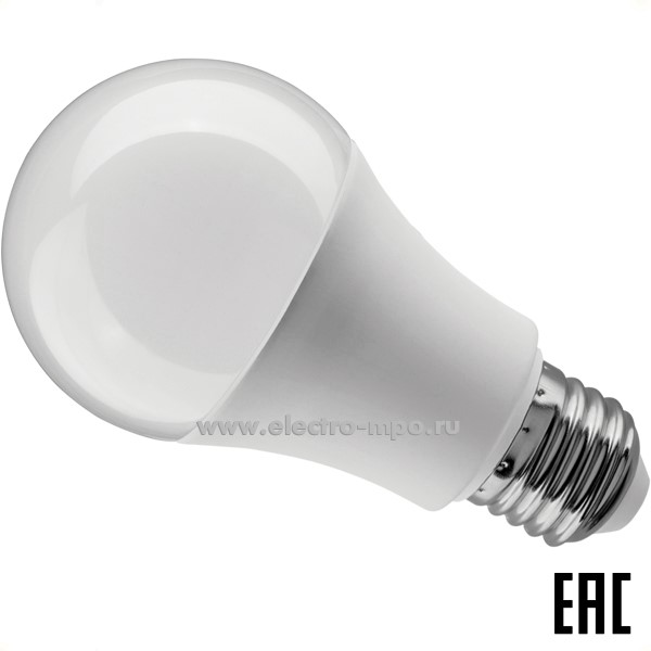 Л1596. Лампа 10Вт 82911 OLL-A55-10-230-4K-E27-PROMO 820Лм 4000К светодиодная "груша" х/б свет (ОНЛАЙТ)