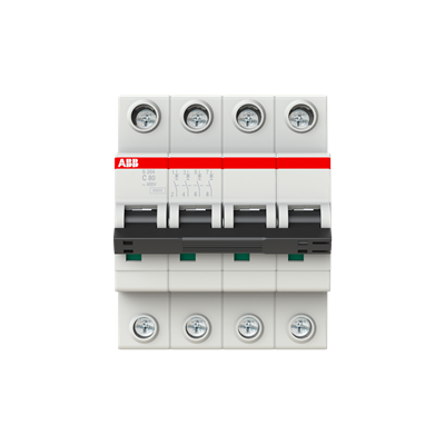 К61. Автоматический выключатель S204 C80 4-полюсный  2CDS254001R0804 (ABB)
